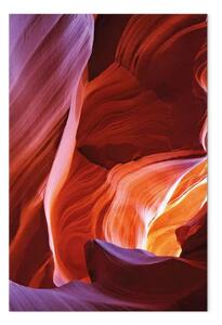 Quadro su tela Canyon americano - paesaggio che presenta il gioco delle luci della natura americana