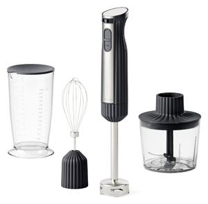 FRULLATORE ad Immersione Con Accessori linea SOUS CHEF dimensioni 5,8x6,8x h39,8 cm, Pio&Tito Toso 600 Watt colore Antracite