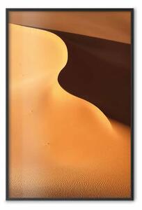 Poster: Onda di sabbia: paesaggio di deserto in Marocco