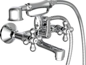 Miscelatore per vasca Blueperl Elk, cromo