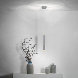 Paul Neuhaus Lampada a sospensione LED PURE VEGA funzione memoria, 7 modalità di luce, luce bianca calda alluminio soggiorno, sala da pranzo, corridoio, cucina 2211-18, 2211-60, 2211-95, 2213-18, 2213-60, 2213-95