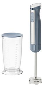 FRULLATORE ad Immersione Con Bicchiere graduato linea SOUS CHEF dimensioni 5,8x6,8x h39,8 cm, Pio&Tito Toso 600 Watt colore blu Navy
