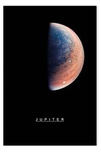 Quadro moderno Giove verticale