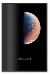 Poster: Giove: gigante gassoso, iscrizione inglese