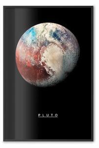 Poster: Plutone: pianeta nano, iscrizione inglese
