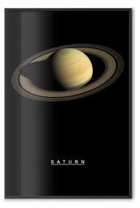 Poster: Saturno: re delle lune, iscrizione inglese
