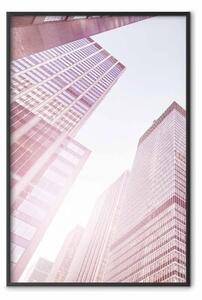 Poster: Grattacieli Manhattan: uffici vetro infiniti