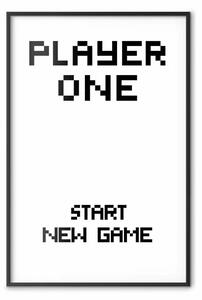 Poster: Inizia un nuovo gioco: bianco e nero con sottotitoli