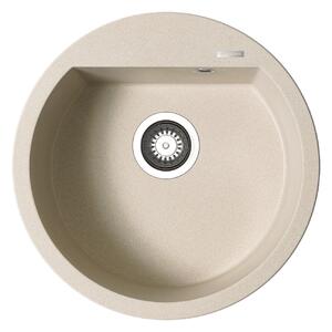 Lavello da incasso in granito Pyramis ALAZIA (Ø 51) 1B Beige