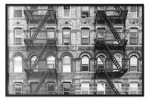 Poster: Appartamento in mattoni: architettura NY