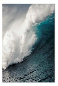 Quadro Onda dell'oceano verticale