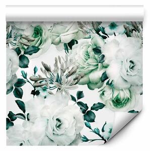 Tappezzerie Fiori inglesi (verde)