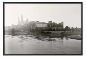 Poster: Paesaggi Polonia - Castello di Wawel - architettura e fiume