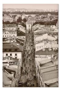 Quadro moderno Via Floriańska - Il famoso simbolo della città di Cracovia