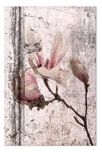 Quadro contemporaneo Magnolia squisita verticale