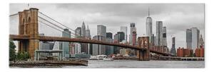 Quadro moderno La strada per Manhattan colore stretto