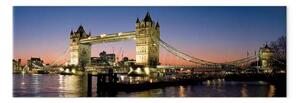 Quadro su tela Londra: Tower Bridge stretto