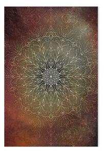 Quadro contemporaneo Ruota orientale verticale