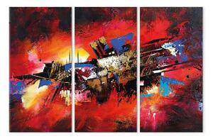 Quadro moderno Colori dell'infanzia (3 pezzi)