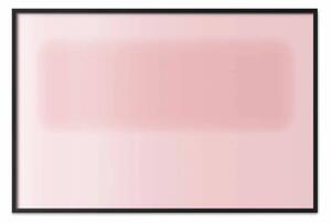 Poster: Macchia pastello - minimalista rosa