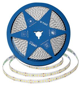 Striscia LED V-TAC, modello VT-2125966, 120W, classe di efficienza energetica: F, 13800 lumen, 3000K, angolo di illuminazione: 120°, tensione: 24V, lunghezza: 10 metri