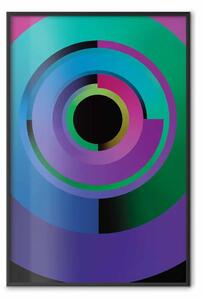 Poster: Moduli colorati - astrazione multicolore con figure geometriche