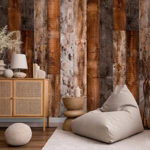 Carta da parati design Legno antico