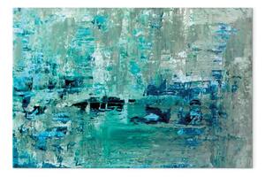 Quadro contemporaneo Lastra di ghiaccio largo