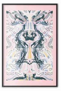 Poster: Mantra Rorschach - modello colorato e astratto in stile artistico