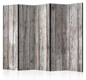Paravento Legno scandinavo II - texture di tavole di legno naturali