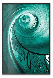 Poster: Spirale architettonica - scale a spirale come opera architettonica