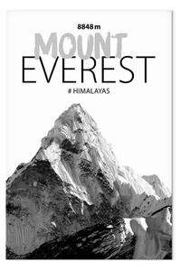 Quadro Monte Everest verticale