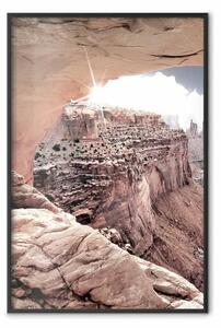 Poster: Tesoro Colorado - paesaggio montano Gran Canyon