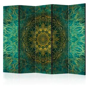 Paravento design Cuciture regali II - Mandala colorata in stile Zen