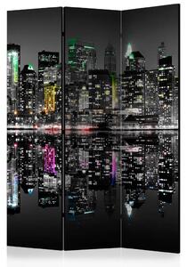Paravento New York - il mio sogno - notte limpida sulla città