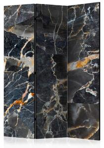 Paravento separè Marmo nero - composizione scura con texture marmorea