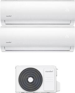 Comfee Climatizzatore Dual Split Inverter 9000 + 9000 Btu Condizionatore con Pompa di Calore Classe A+/A Gas R32 (Unit Interna + Unit Esterna) - 