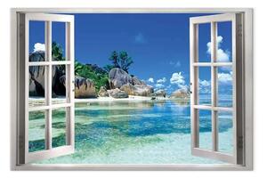 Quadro moderno Paradiso terrestre largo