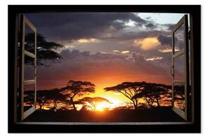 Quadro su tela Serengeti extra largo