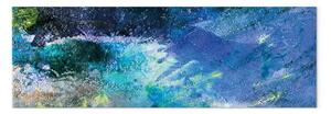 Quadro moderno Nebbia azzurra stretto