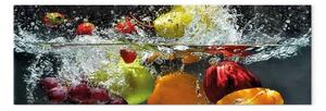 Quadro moderno Bagno di frutta stretto