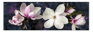 Quadro moderno Magnolia d'avanguardia viola stretto