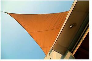 Amicasa Vela Ombreggiante Triangolare 5x5x5 mt colore Beige - Vela
