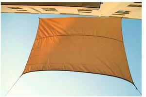Amicasa Vela Ombreggiante Rettangolare 3.5x2.5 mt colore Beige