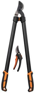 Outsunny Set da Giardinaggio 2 Pezzi con Troncarami e Cesoie, con Impugnatura Morbida e Blocco di Sicurezza | Aosom Italy