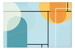 Quadro Oceano disteso verticale