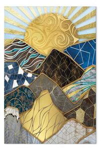 Quadro moderno Terra magica verticale