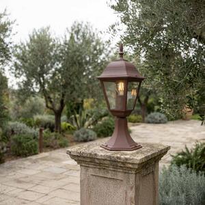 Paletto Lampione Vintage 40cm E27 IP54 Corten - Serie Alfieri