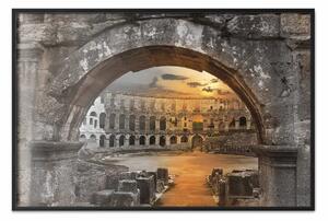 Poster: Teatro Romano - architettura antica Roma