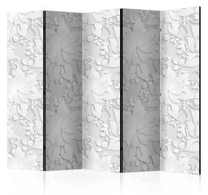 Paravento design Ispirazioni floreali - composizione di fiori
